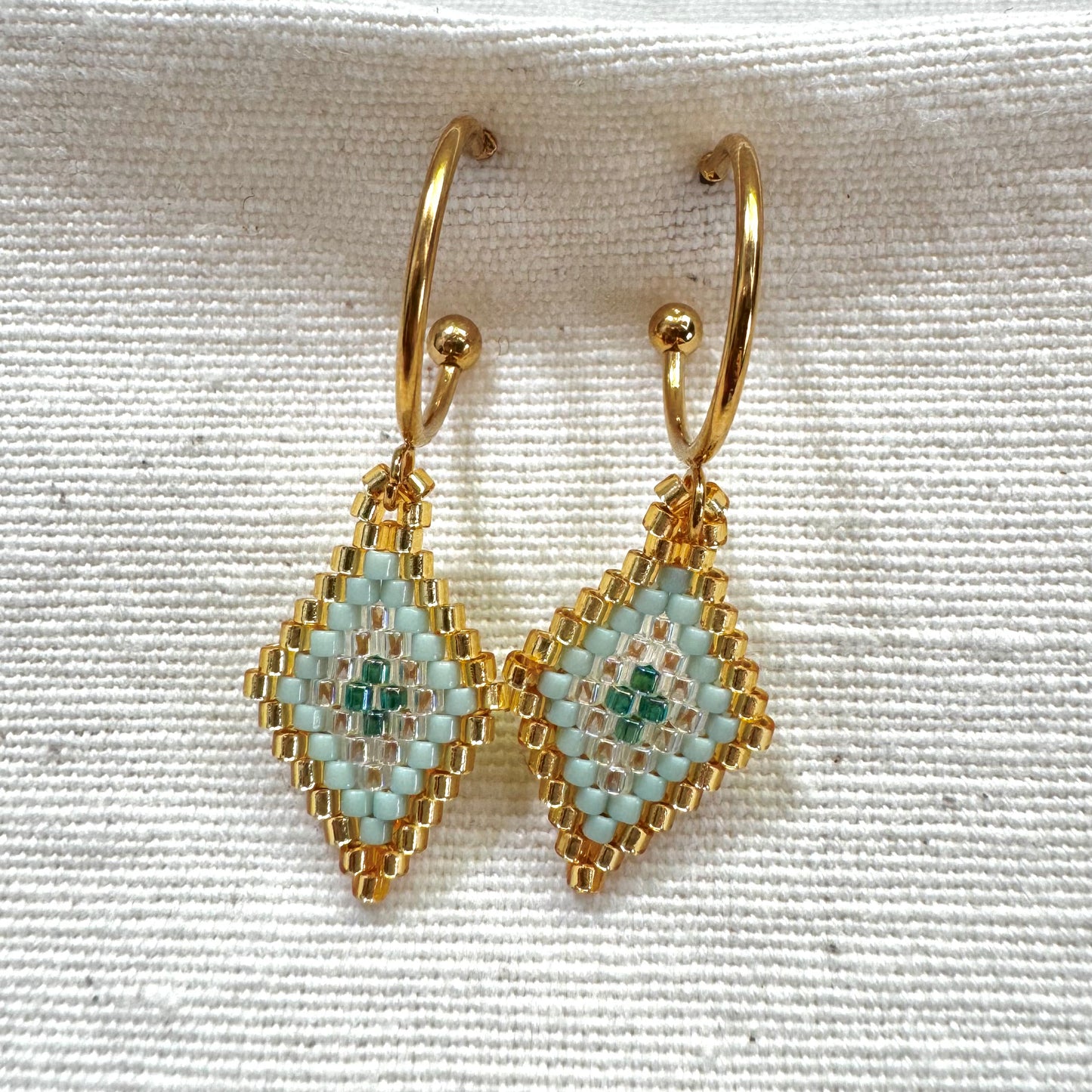 Pendientes Portitxolet mint