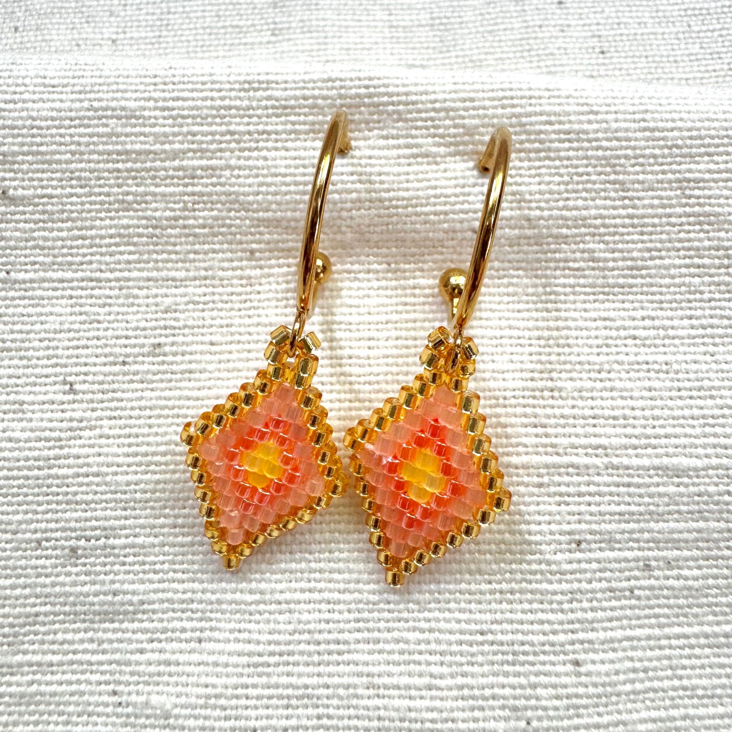 Pendientes Portitxolet salmón