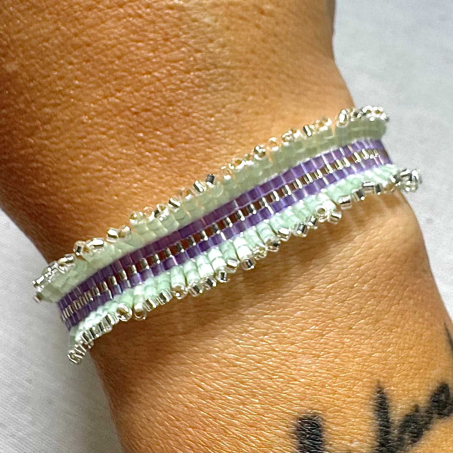 Pulsera Ibiza tamaño fino Mint