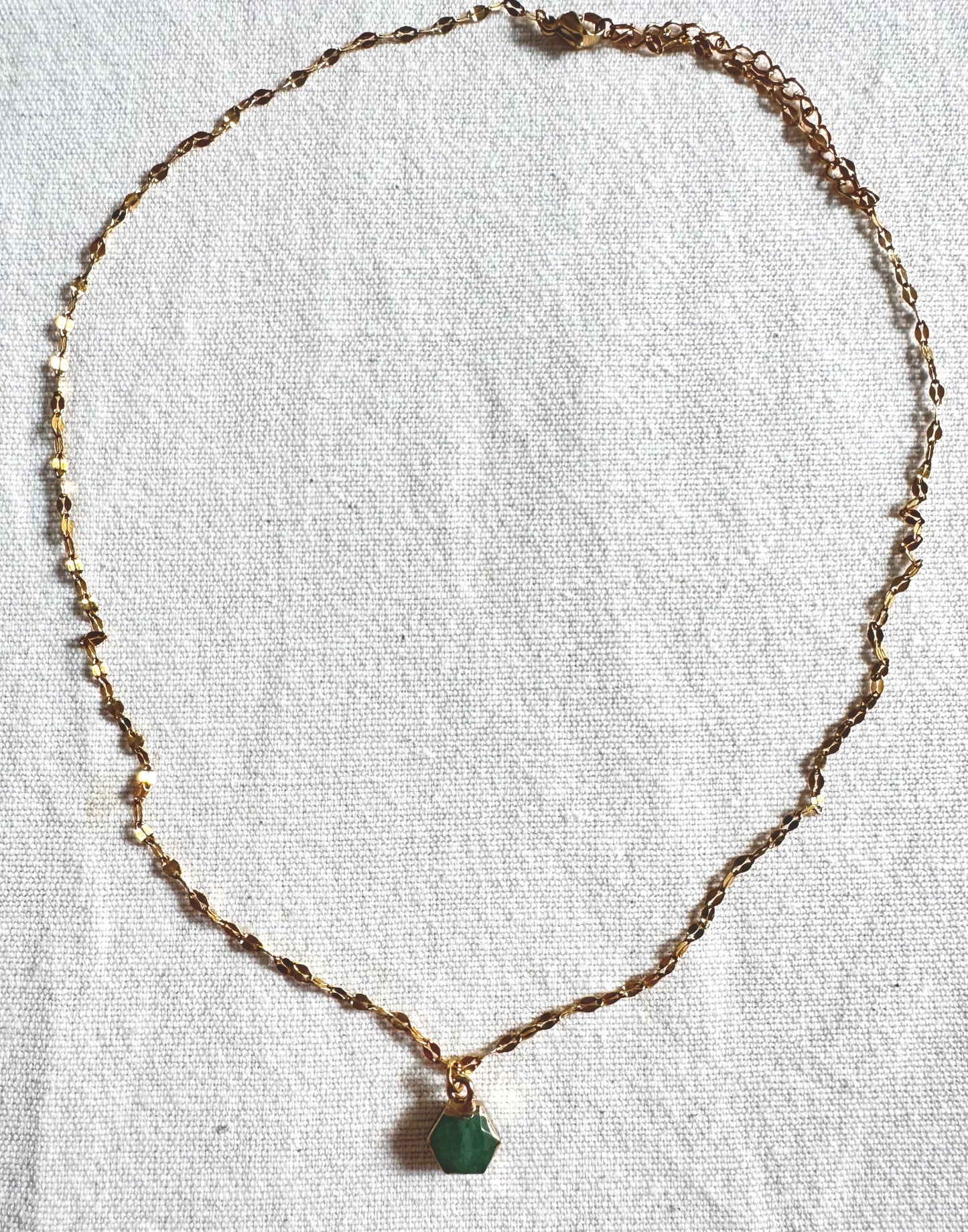 Collar Amazonita pequeña