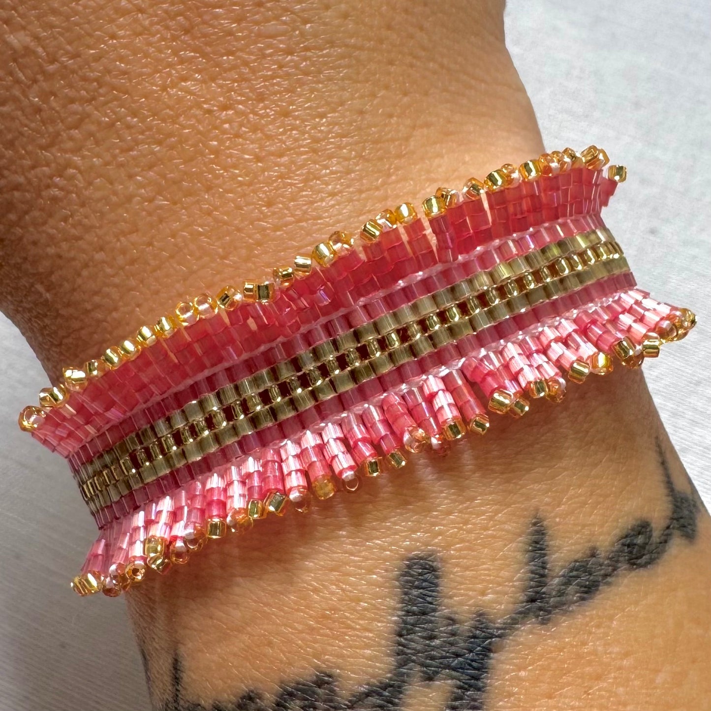 Pulsera Ibiza rosa
