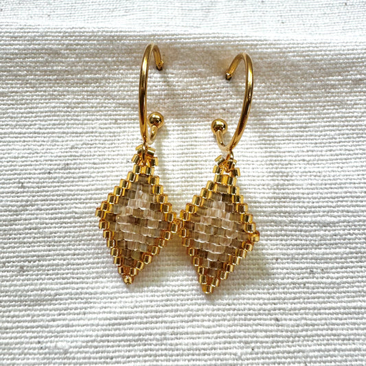 Pendientes Portitxolet taupe