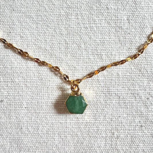 Collar Amazonita pequeña